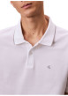 Thumbnail Polo en coton blanc à coupe droite pourvu d'un col à revers boutonné - Image 4