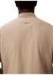 Thumbnail Bomber beige à coupe ajustée pourvu d'une fermeture zippée argentée - Image 3