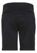 Thumbnail Short chino en coton noir à coupe droite pourvu d'une fermeture boutonnée - Image 2