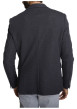 Thumbnail Blazer marine à coupe ajustée pourvu d'un col tailleur et de manches longues - Image 2