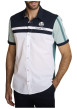 Thumbnail Chemise en coton multicolore à coupe droite pourvue d'inscriptions imprimées