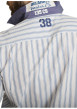 Thumbnail Chemise en coton et lin mélangés blanche ornée d'un motif à rayures - Image 5