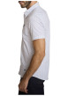 Thumbnail Chemise en coton blanche à coupe droite pourvue d'un motif géométrique - Image 3