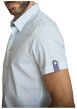 Thumbnail Chemise en coton bleue à coupe droite ornée d'un motif géométrique - Image 4