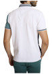 Thumbnail Polo en coton multicolore à coupe droite pourvu d'un col boutonné - Image 2