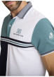 Thumbnail Polo en coton multicolore à coupe droite pourvu d'un col boutonné - Image 4