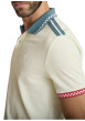 Thumbnail Polo en coton multicolore à coupe droite pourvu d'un col boutonné - Image 4