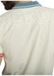 Thumbnail Polo en coton multicolore à coupe droite pourvu d'un col boutonné - Image 5