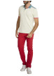 Thumbnail Polo en coton multicolore à coupe droite pourvu d'un col boutonné - Image 6