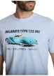 Thumbnail T-shirt en coton ciel à coupe droite orné d'un imprimé de voiture - Image 4