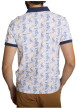 Thumbnail Polo en coton multicolore à coupe droite pourvu d'un motif végétal - Image 2