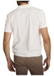 Thumbnail Polo en coton mélangé écru à coupe droite pourvu d'un col boutonné - Image 2