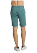 Thumbnail Short chino en coton vert à coupe droite pourvu de multiples poches - Image 2