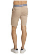 Thumbnail Short chino en coton beige à coupe droite pourvu de multiples poches - Image 2