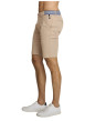 Thumbnail Short chino en coton beige à coupe droite pourvu de multiples poches - Image 3