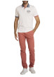 Thumbnail Jean en coton rose à coupe ajustée pourvu de multiples poches - Image 4