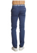 Thumbnail Jean en coton bleu à coupe ajustée pourvu de multiples poches - Image 2