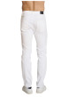 Thumbnail Jean en coton blanc à coupe ajustée pourvu de multiples poches - Image 2
