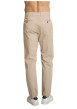Thumbnail Jean en coton beige à coupe ajustée pourvu de multiples poches - Image 2