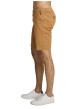Thumbnail Short chino en coton camel à coupe droite pourvu de multiples poches - Image 3