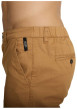 Thumbnail Short chino en coton camel à coupe droite pourvu de multiples poches - Image 4