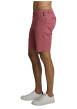 Thumbnail Short chino en coton rose à coupe droite pourvu de multiples poches - Image 3