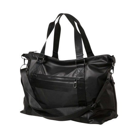 Sac weekender noir pourvu d'anses plates et...
