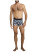 Thumbnail Lot de 3 boxers en coton multicolores pourvus d'une taille élastiquée - Image 4
