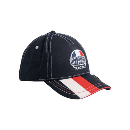 Casquette en coton marine pourvue du nom de la...