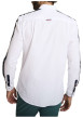 Thumbnail Chemise en coton blanche à coupe droite pourvue d'un col à revers - Image 2