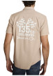 Thumbnail Chemise en coton beige à coupe droite pourvue d'un col à revers - Image 2