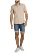Thumbnail Chemise en coton beige à coupe droite pourvue d'un col à revers - Image 5