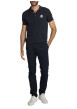 Thumbnail Polo en coton marine à coupe droite pourvu d'un col boutonné - Image 5