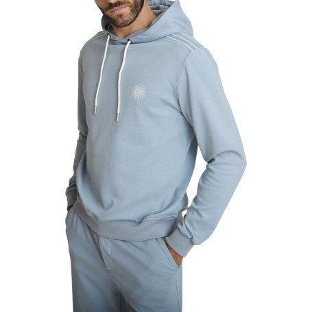 Sweat ciel à coupe ajustée pourvu d'un col à...
