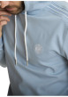 Thumbnail Sweat ciel à coupe ajustée pourvu d'un col à capuche avec cordon de serrage - Image 4
