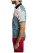 Thumbnail Polo en coton multicolore à coupe droite pourvu d'un col boutonné - Image 3