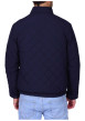 Thumbnail Blouson marine uni avec une coupe droite et un logo brodé à la poitrine - Image 2