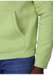 Thumbnail Sweat vert uni avec une coupe droite et une poche kangourou à l'avant - Image 4