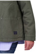 Thumbnail Blouson en coton kaki uni avec une coupe droite et un col à revers - Image 4