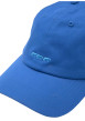 Thumbnail Casquette en coton biologique bleue unie avec une fermeture strapback - Image 3