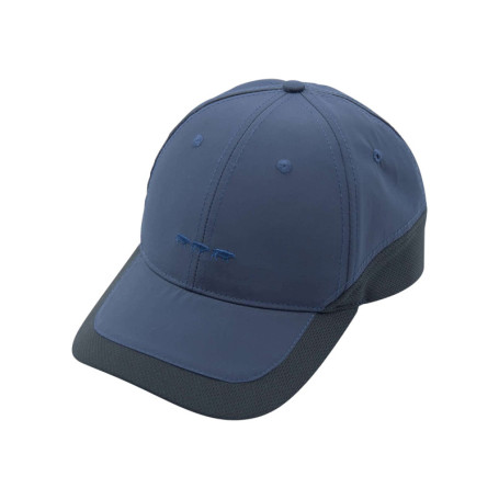 Casquette marine uni avec du mesh sur le...