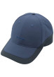 Thumbnail Casquette marine uni avec du mesh sur le pourtour et un strapback