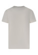 Thumbnail T-shirt en coton écru uni pourvu d'une coupe droite et d'un col rond - Image 2