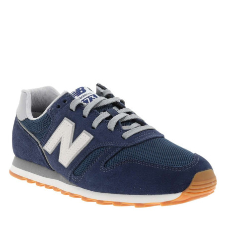 Baskets running 373 bleu marine avec un talon...