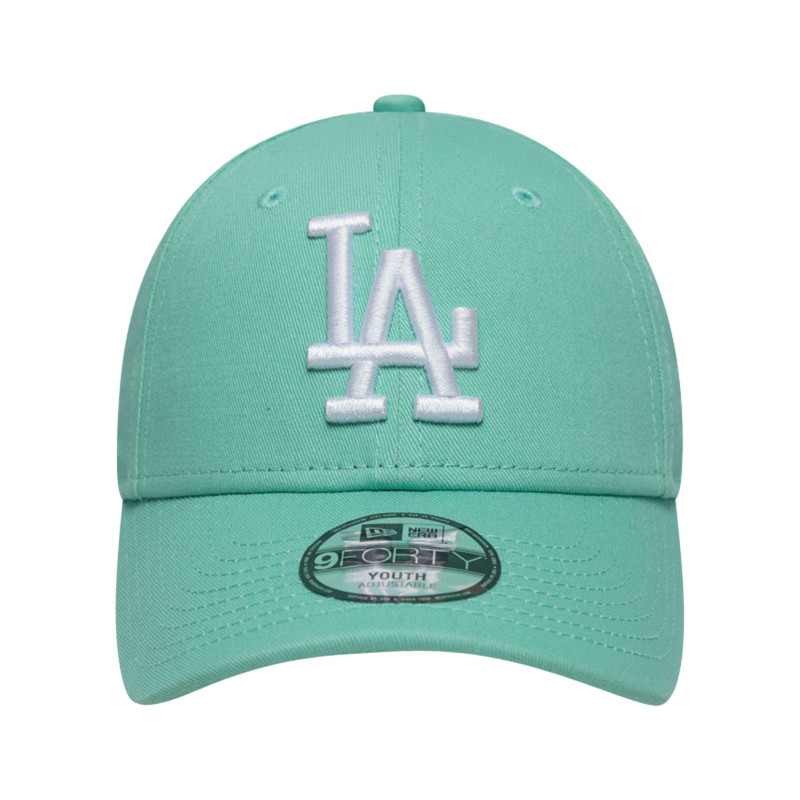 New Era - Casquette En Coton Turquoise Unie Avec Une Fermeture En Strapback - Bleu Clair New Era - Casquette En Coton Turquoise Unie Avec Une Fermeture En Strapback - Bleu Clair