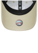 Thumbnail Casquette en coton beige à imprimé avec une bande auto-agrippante - Image 5