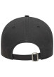 Thumbnail Casquette en coton gris foncé effet abîmé avec une fermeture strapback - Image 2