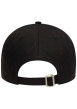 Thumbnail Casquette en coton noire effet abîmé avec fermeture strapback - Image 2