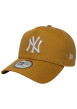 Thumbnail Casquette en coton jaune unie avec une fermeture à snapback - Image 4