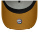 Thumbnail Casquette en coton jaune unie avec une fermeture à snapback - Image 5